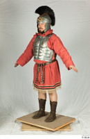  Photos Medieval Roman soldier in plate armor 1 Medieval Soldier Roman Soldier a poses red gambeson whole body 0002.jpg